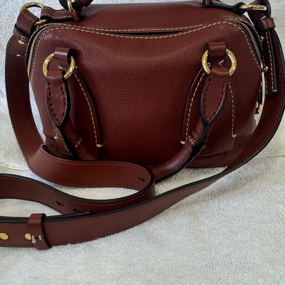 Brown Leather Handbag - Picture 9 of 11